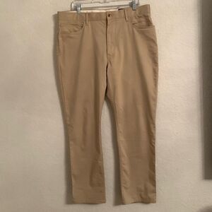 Polo Golf Ralph Lauren Tailored Fit Lightweight Tan Pants Men Size 36/30